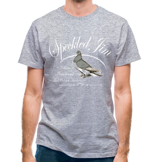 Speckled Jim t-shirts
